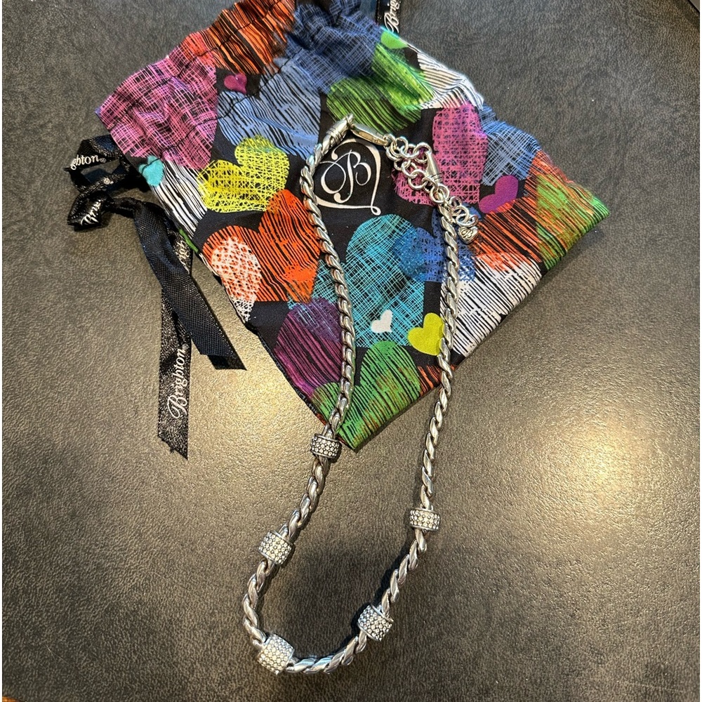 Like new Adjustable brighton meridian necklace
